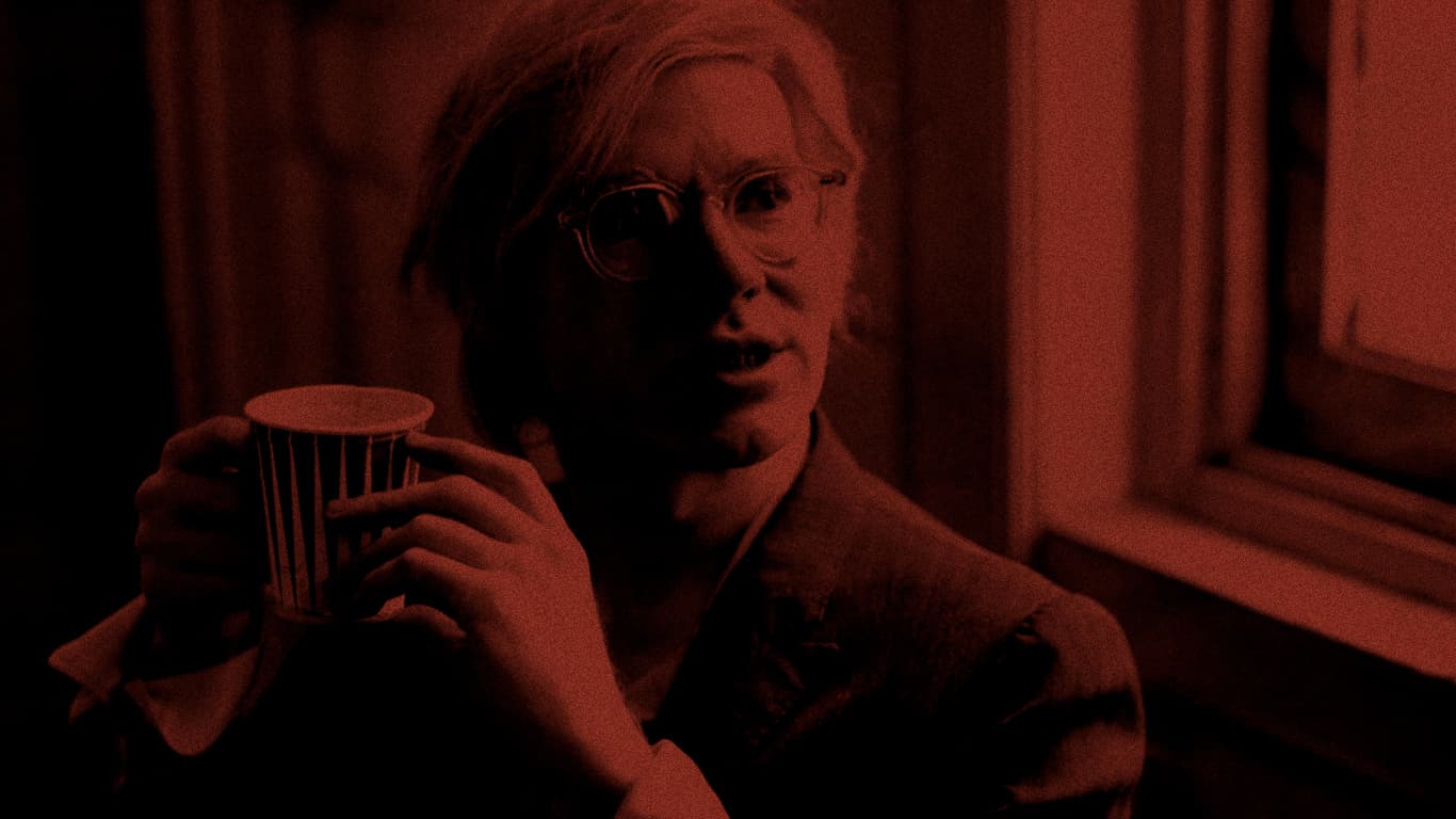 Archival Warhol photograph