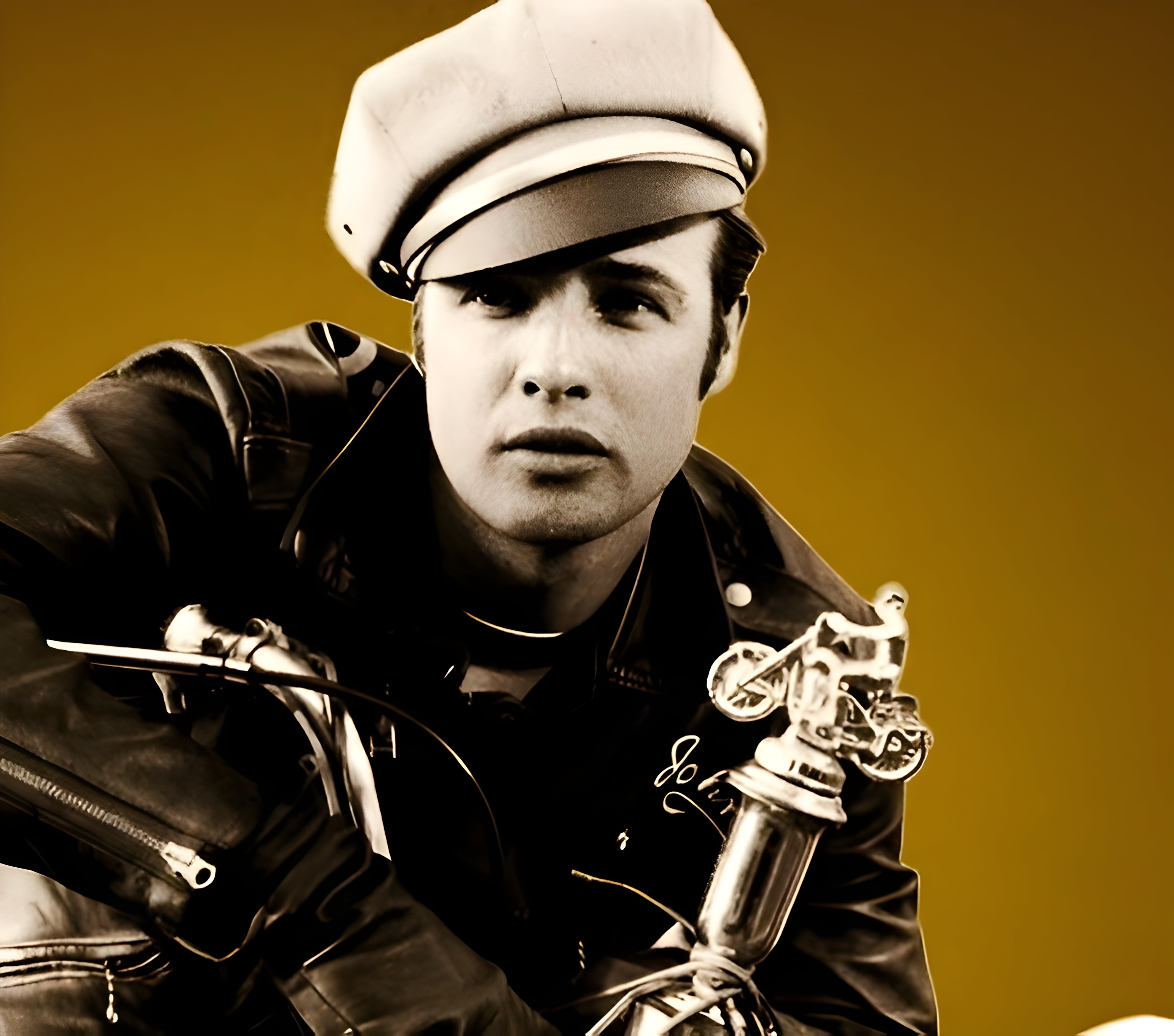 Brando silkscreen background